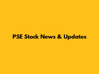 PSE Stock News & Updates