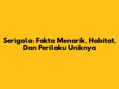 Serigala: Fakta Menarik, Habitat, Dan Perilaku Uniknya