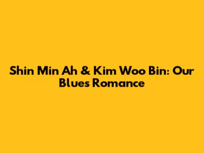 Shin Min Ah & Kim Woo Bin: Our Blues Romance